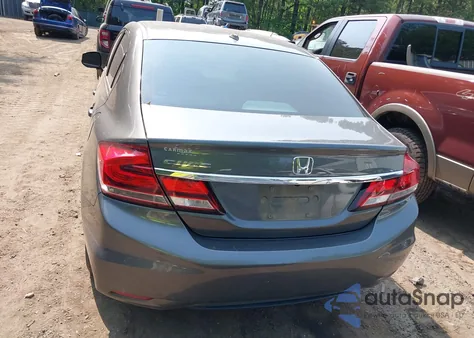 2013 Honda Civic Ex-L из США, поврежденный, VIN 2HGFB2F93DH541147